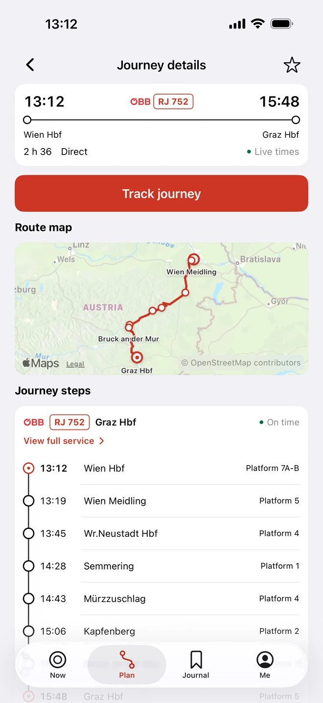 Compare the routes, then follow one.